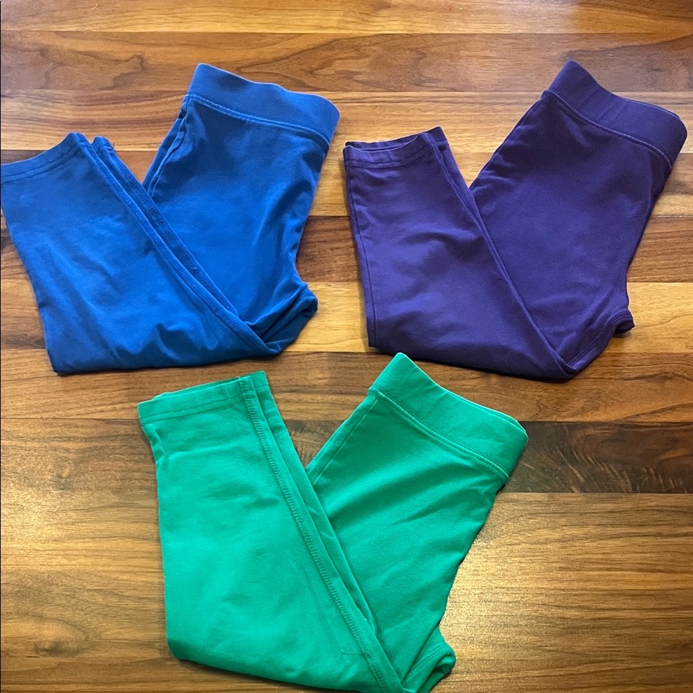 Set of 3 Primary Capri Leggings